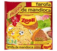 Rump Cap with Bacon Tempering Cassava Flour / Farofa pronta temperada sabor Picanha com pedaços de Bacon - Zaeli 500g