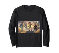 Rumpelstiltskin and the Secret of Gold Fairy Tale Comic Long Sleeve T-Shirt