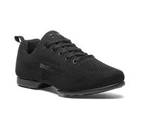 Rumpf Zuma 1567 Dance Hip Lindy Hop Swing Dance Training Shoe Trainers, black, 8 UK