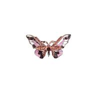 Rumtock Small Cute Animal Purple Butterfly Brooch Pin for Dress Suit Women Mens Unisex Jewelry Bling Brooches