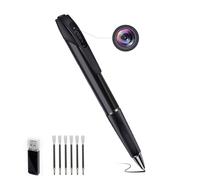 RUMUCF Body Camera Pen HD 1080P Pocket Video Recorder Small Security Nanny Cam for Video Recording Photo Taking, Portable Hidden Spy Camera for Work/Study, No WiFi Function