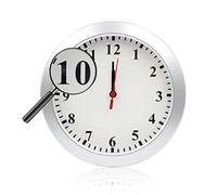 RUMUCF Spy Camera Clock 1080P HD Video Recorder with Detection Video Motion Recorder Loop Recording Indoor Security Camera Mini Camera, No WiFi Function