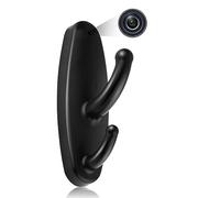 RUMUCF Spy Camera Clothes Hook Mini Hidden Camera HD 1080P Video Recorder with Motion Detection Loop Recording Security Nanny Camera for Baby/Pet, No WiFi Function