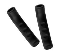 Rumyve 1 Pair Black Brake Lever Protector,Anti Slip Bike Brake Grip Cover,Shockproof Silicone Bike Brake Lever Covers Sleeves,for Mountain Road Bike Cycling