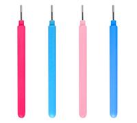 Rumyve 16PCS Paper Quilling Tools,Slotted Rolling Needle Pen Set,4 Colors