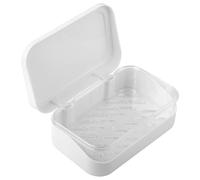 Rumyve 2 Layers Rectangular Soap Dish Container,Portable Soap Case Holder,Waterproof Soap Dish Container,for Shower Travel Hiking Bathroom School Gym