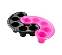 Rumyve 2 Pcs Nail Soaking Bowls for Manicure Hand Rests - Soak Off Finger Bowl Separate Manicure, Tray Manicure Nail Art Tips Bowl Nail Polish Remover Bowl