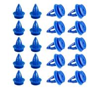 Rumyve 20pcs Wheel Arch Trim Clip,Car Door Trim Panel Clip Riveted Fasteners,Plastic Front and Rear Wheel Arch Molding Fasteners