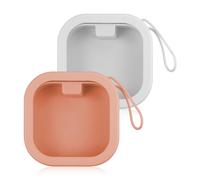 Rumyve 2pcs Portable Travel Hairpin Storage Case, Hair Accessory Organizer, Small Item Container