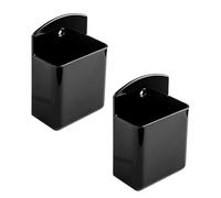 Rumyve 2pcs Remote Control Holders,Wall Mount Remote Control Holder,Self Adhesive Marker Holder Organizer,for Home Office School