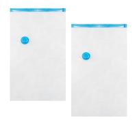 Rumyve 2pcs Vacuum Storage Bags,Space Saver Bags,Large Vacuum Storage Bag,Compressed Sealer Bags Storage for Clothes,Bedding