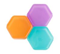 Rumyve 3pcs Mini Pill Organizer,BPA Free Pill Case to Hold Vitamins, Portable Travel Pill Box,Medicine Dispenser Vitamin Holder