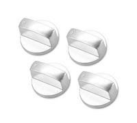 Rumyve 4pcs Gas Stove Control Knob - Cooker Replacement Switch Adaptor for Oven