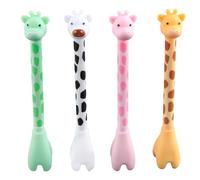 Rumyve 4pcs Giraffe Gel Pens,Fun Cartoon Animal Pens,Creative Giraffe Standing Neutral Pen,Cute Stationary Handwriting Pen for Kids Students, School Office