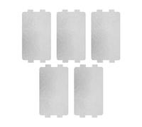 Rumyve 5pcs Universal Mica Sheet Waveguide Cover,Microwave Mica Sheet,Microwave Waveguide Cover Replacement,Common Microwave Parts for All Microwave Ovens