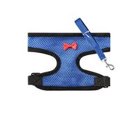 Rumyve Adjustable Chicken Harness Belt and Matching Belt,Small Pet Walk with Adjustable Pet Twine Chicken Vest(Blue)
