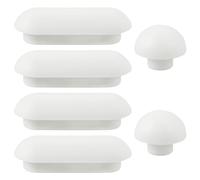 Rumyve Clean Toilet Cushion, Universal Noise Damping Bumper (White)