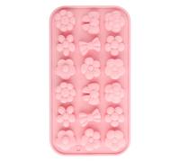 Rumyve Flower Shape Silicone Molds,Chocolate Moulds 18 Cavity,3D Non-Stick Flowers Molds,for Birthday Party Decoration DIY Cake