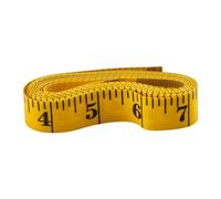 Rumyve Measurement Tape,Soft Dual Sided Tailor Ruler,Yellow Fiber Glass Measuring Tape for Body Measure Sewing Dressmaker Cloth(300cm/120inch)