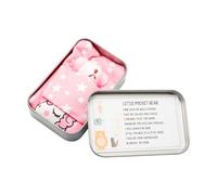 Rumyve Mini Pocket Cuddle Bear, Stuffed Wombat Cuddle, Iron Box Sleeping Bear, Commemorative Gifts, Suitable for Wedding and Party Decorations