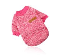 Rumyve Pet Dog Jumper, Winter Clothing, Jumper Jacket Super Soft Puppy Pink(M)