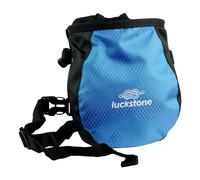 Rumyve Rock Climbing Chalk Bag,Waterproof Wear-resistant Drawstring Chalk Bag,Chalk Bag with Adjustable Strap for Climbing Bouldering Gymnastics Weightlifting Fitness(Blue)