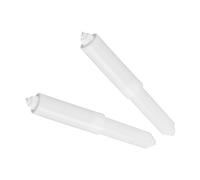 Rumyve Rumyve2pcs Plastic Toilet Roll,Bathroom Toilet Replacement Roll Spring,Toilet Roll Holder Towel Roll Wall Mount