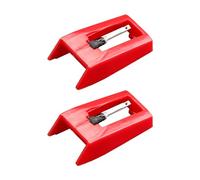 Rumyve Rumyve2pcs Record Player Needle,Vinyl Record Player Diamond Replacement Reedle,Turntable Diamond Replacement Needle