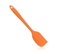 Rumyve Silicone Spatula for Cooking,Non-Stick Rubber Spatula Heat Resistant, Cooking Bake Scraping Mixed Kitchen Utensils Non-Stick Pan/Wok(Orange)