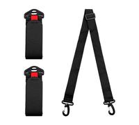 Rumyve Ski Strap and Pole Carrier,Adjustable Ski Operator Strap,Cushioned Shoulder Sling Ski Accessories Ski Winter Outdoor Activities