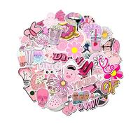 Rumyve Vinyl Waterproof Stickers, 100 pcs Stylish Cartoon Cute VSCO Stickers, Personalized Aesthetic Graffiti Decal Water Bottle Notebook Phone for Party Lovers