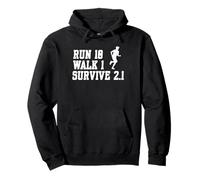 Run 10 Walk 1 Survive 2.1 13.1 Half Marathon Runner Pullover Hoodie