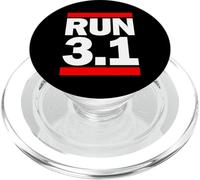 Run 3.1 5K Marathon Race Runner Training Running Fun Gift PopSockets PopGrip for MagSafe