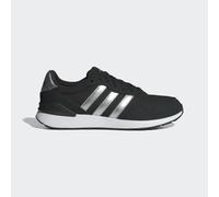 adidas Women's Run 60s 4.0 Shoes, Core Black/Silver Metallic/Cloud White, 8.5 UK