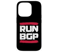Run BGP Border Gateway Protocol Programmer Coder Gift Case for iPhone 14 Pro