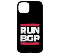 Run BGP Border Gateway Protocol Programmer Coder Gift Case for iPhone 15 Plus