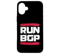 Run BGP Border Gateway Protocol Programmer Coder Gift Case for iPhone 16 Plus