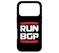 Run BGP Border Gateway Protocol Programmer Coder Gift Case for iPhone 17 Pro