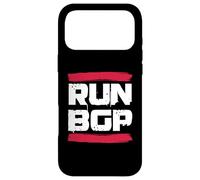 Run BGP Border Gateway Protocol Programmer Coder Gift Case for iPhone 17 Pro Max