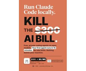 Run Claude Code Locally: Kill the $300 AI Bill with Free, Private Coding Agents on Ollama and Open Models: 4 (Local AI Playbooks)
