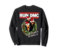 Run DMC Christmas In Hollis Black Sweatshirt