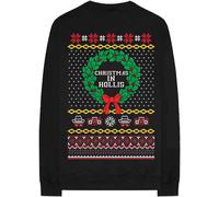 Run DMC Christmas In Hollis Sweatshirt in Black | Size: Small Run DMC Black S