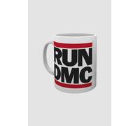 Run DMC Classic Band Logo Hip Hop Walk this way Mug in White Run DMC White