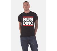 Run DMC Classic Logo T-Shirt in Black | Size: Small Run DMC Black S