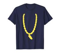 Run DMC Gold Chain T-Shirt, Men, Navy Blue, 5X-Large