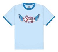 Run DMC Hollis Crew Ringer T-Shirt in Blue | Size: XL Run DMC Blue XL