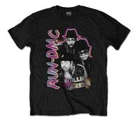 Run DMC Hollis Queens Homage T-Shirt in Black | Size: Large Run DMC Black L