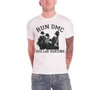 Run DMC Hollis Queens Pose T-Shirt in White | Size: Medium Run DMC White M
