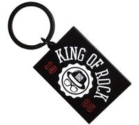 Run DMC King Of Rock Keyring Keychain in Black Run DMC Black One Size