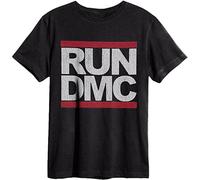Run DMC Logo T-Shirt Amplified Charcoal XS